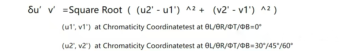 色彩偏移计算公式