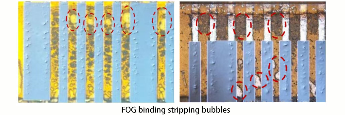 FOG 绑定剥离气泡